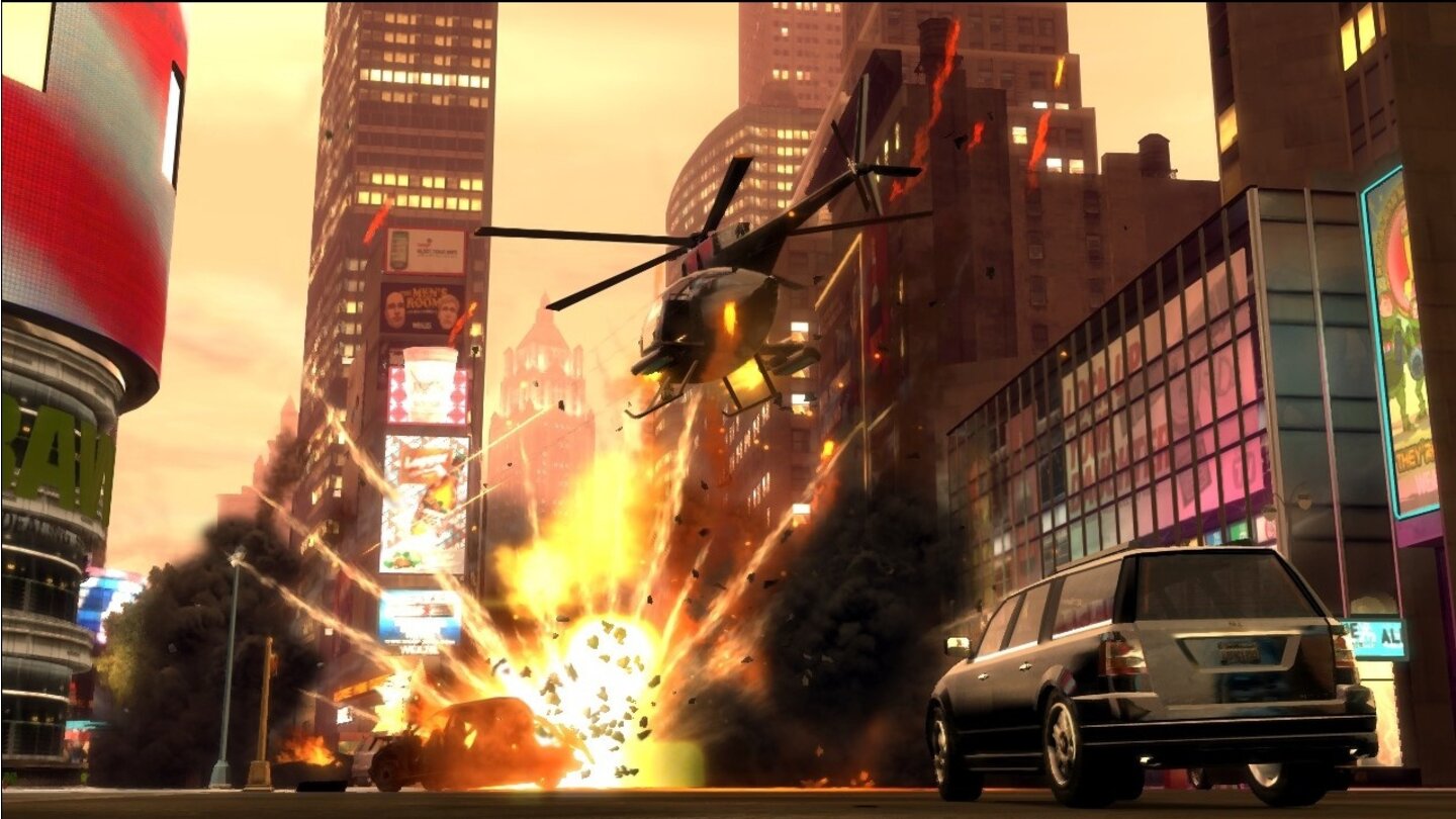 GTA 4 Explosionen