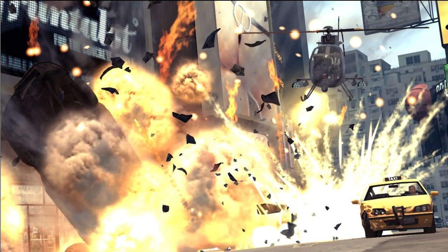 GTA 4 Explosionen