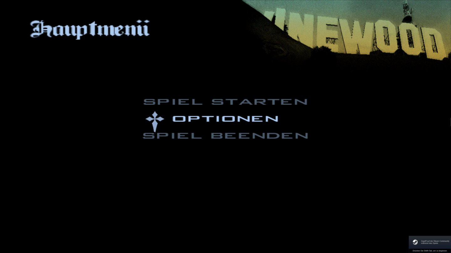 GTA SA - Menü Original #1