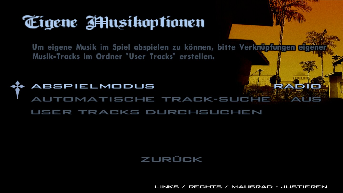 GTA SA - Menü Original #8