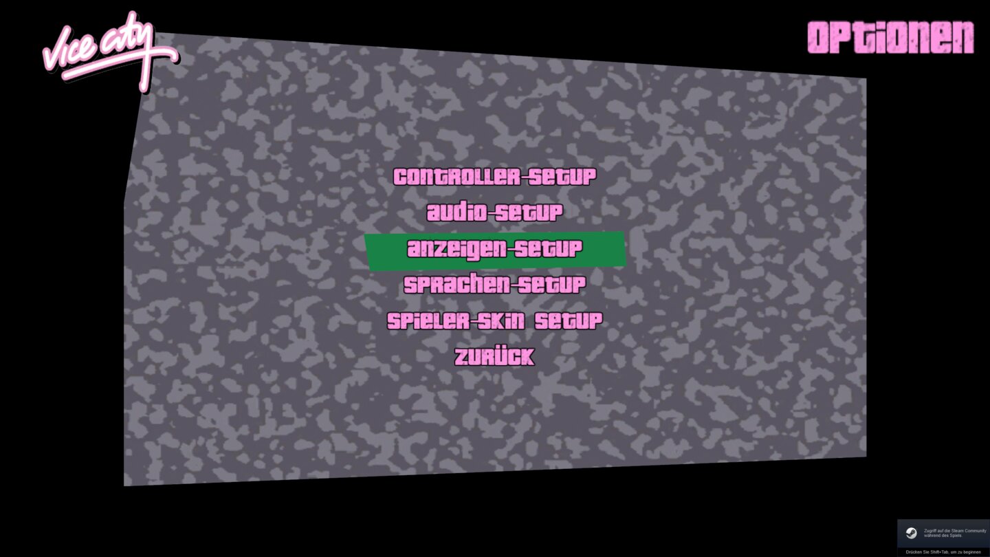 GTA VC - Menü Original #2