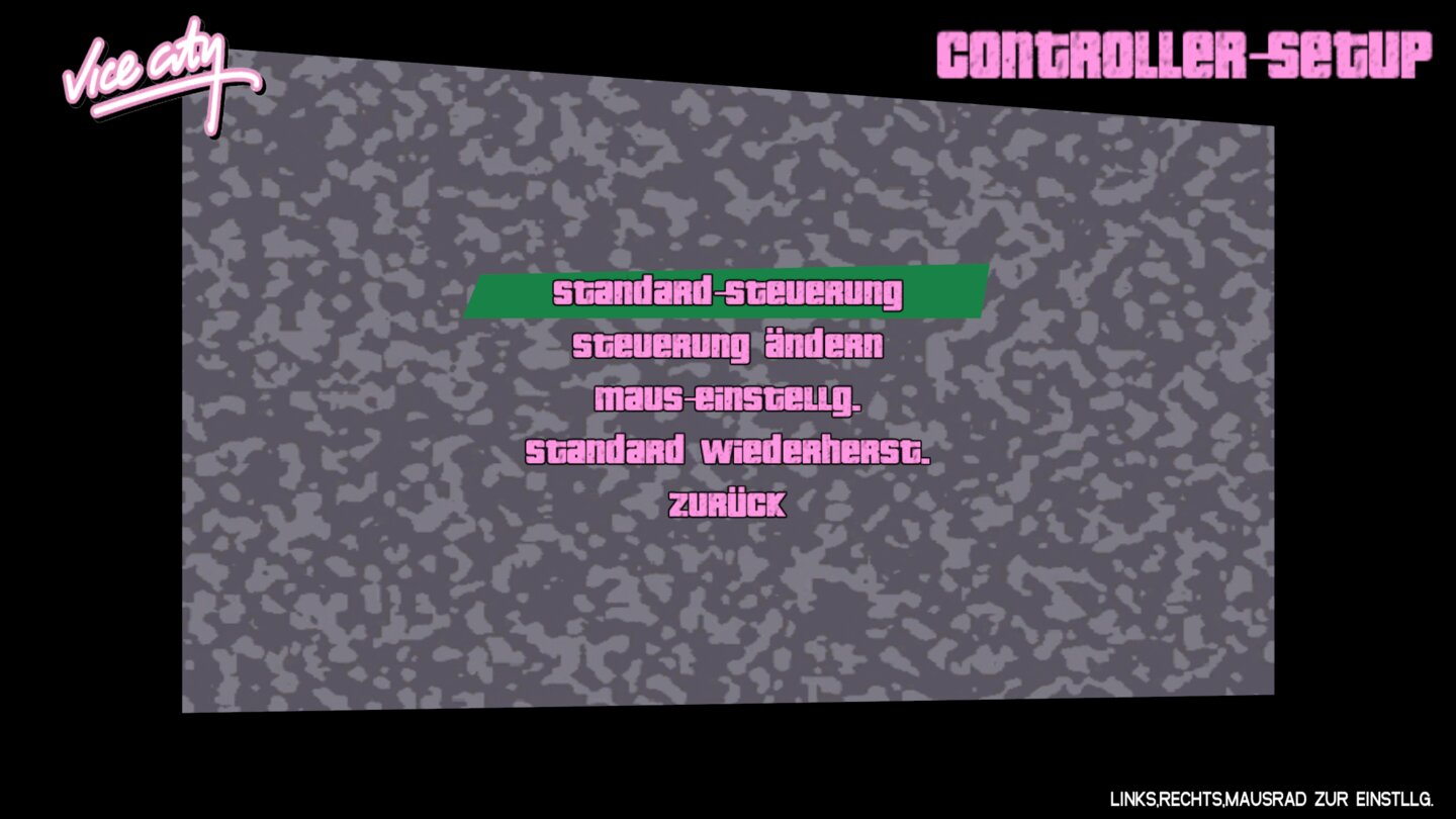 GTA VC - Menü Original #3