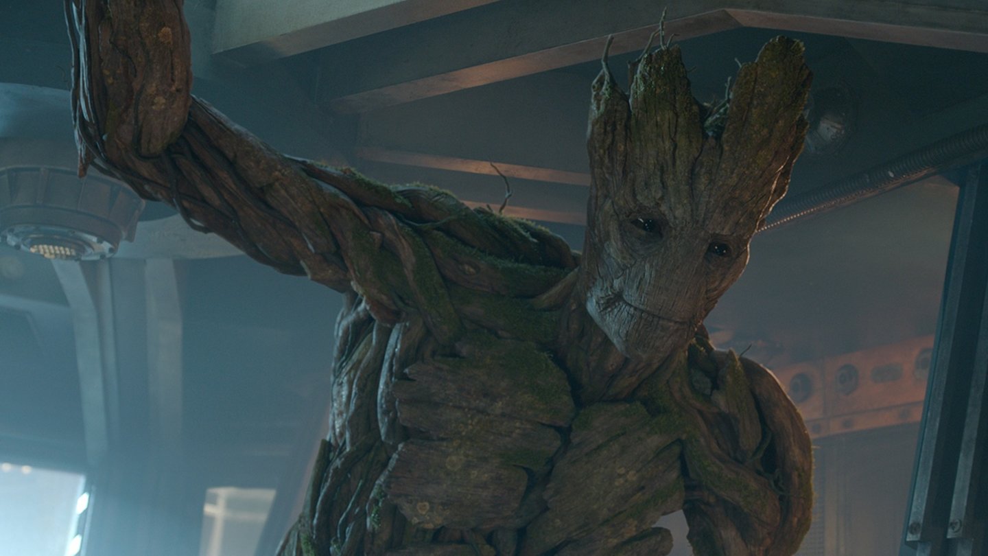 Guardians of the GalaxyVin Diesel leiht Baum... äh, -Ding Groot seine Stimme.