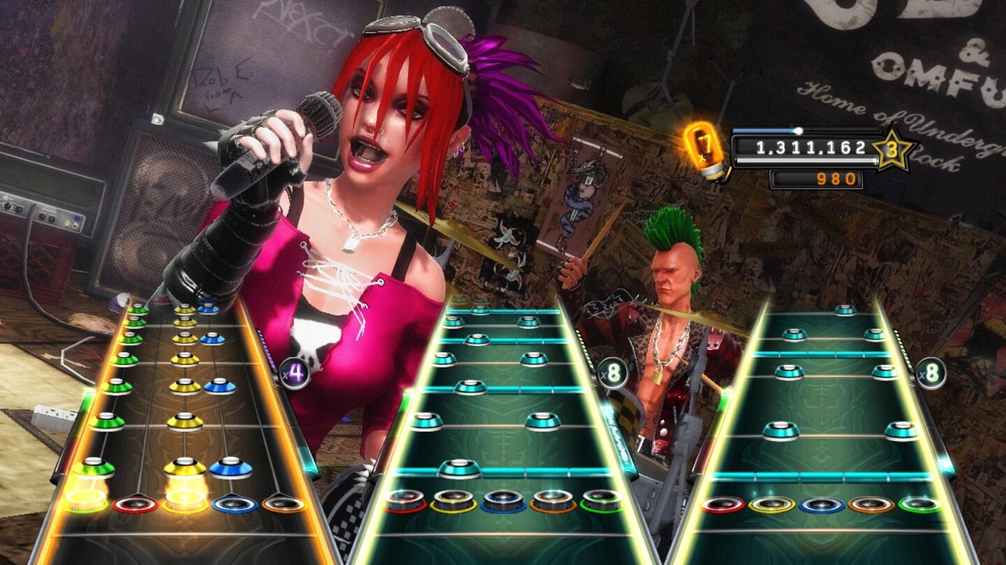 Guitar Hero Warriors of Rock - Judy Nails