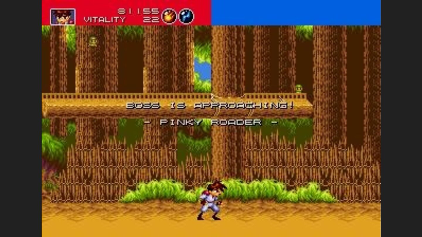 reach the bottom of the slope and be ready for another boss encounter