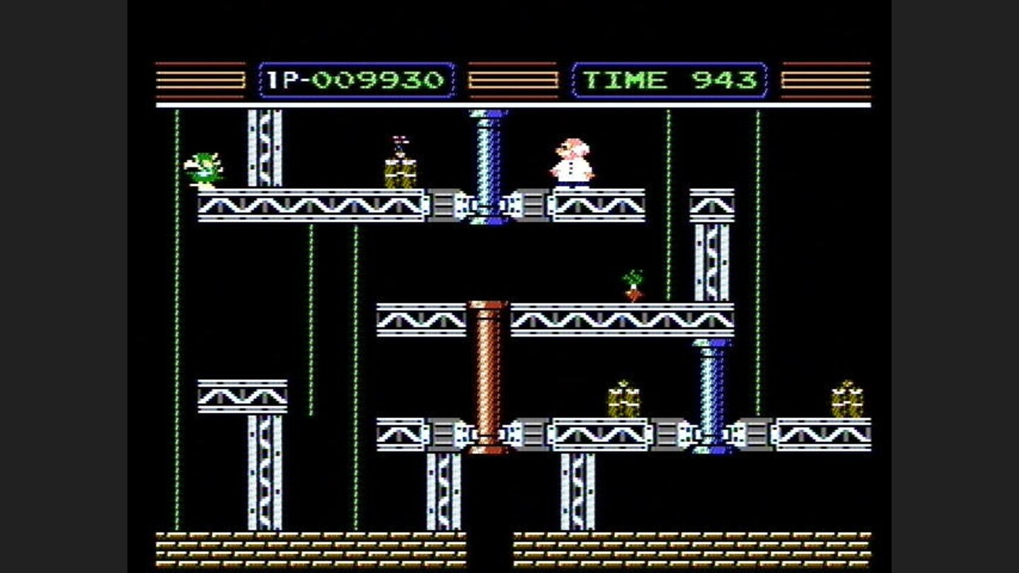 ROB helps move the pillars so you can reach the dynamite