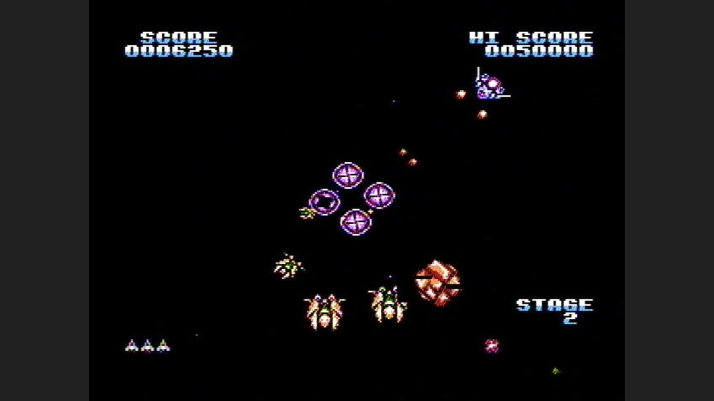 Destroy the enemies at the center of the screen