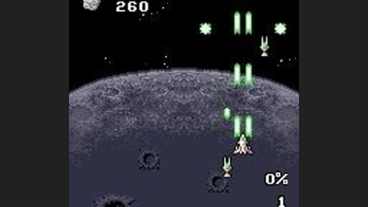 Shoot asteroids to get power-ups