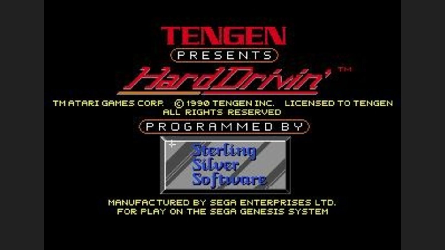 Title screen