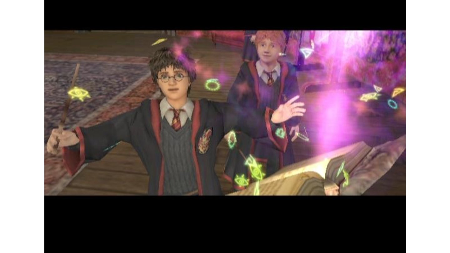 Harry learns how to cast a new spell