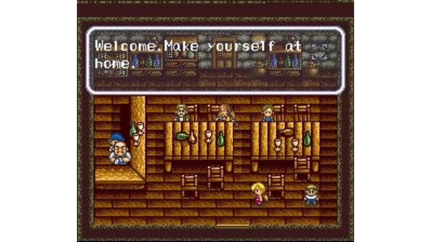 After a hard day's work at the ranch, spend some time after hours at the local tavern for info.