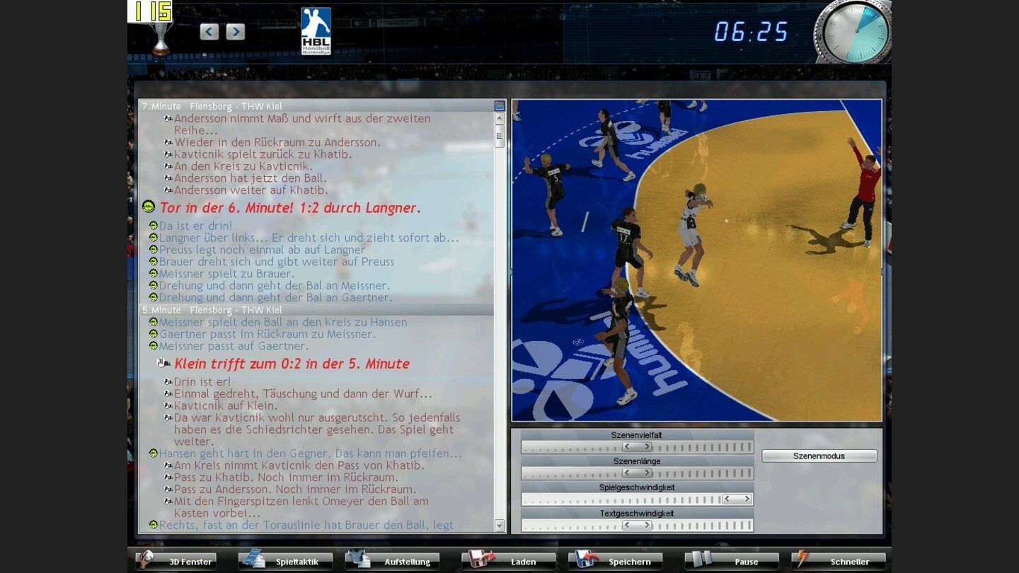 Heimspiel: Handballmanager 2008 13