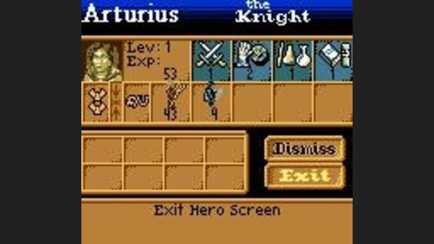Heroes of Might and Magic Game Boy Color