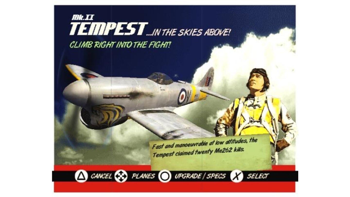 Plane select - Tempest MkII