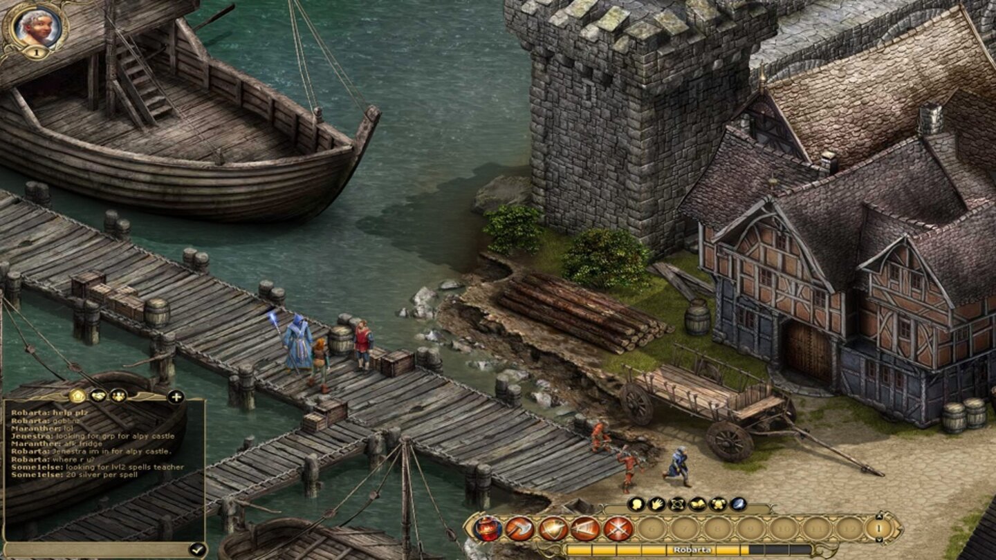 Das Schwarze Auge: Herokon Online (2012) Für das Jahr 2012 haben die Berliner Silver Style Studios mit Das Schwarze Auge: Herokon Online das erste MMORPG auf Basis der DAS-Lizenz angekündigt. Viele Elemente, die auch aus anderen Spielen dieser Art bekannt sind, finden sich auch in Herokon Online – Von Gildengründungen über verschiedene Berufe bis zum eigenen Spielerhaus. Die geschlossene Beta des Iso-Browser-Rollenspiels läuft bereits seit Januar 2012.