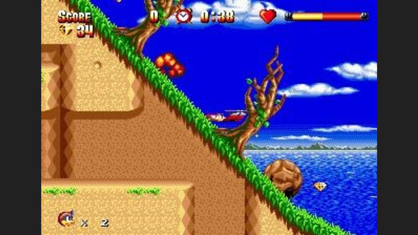 Smashed by a boulder