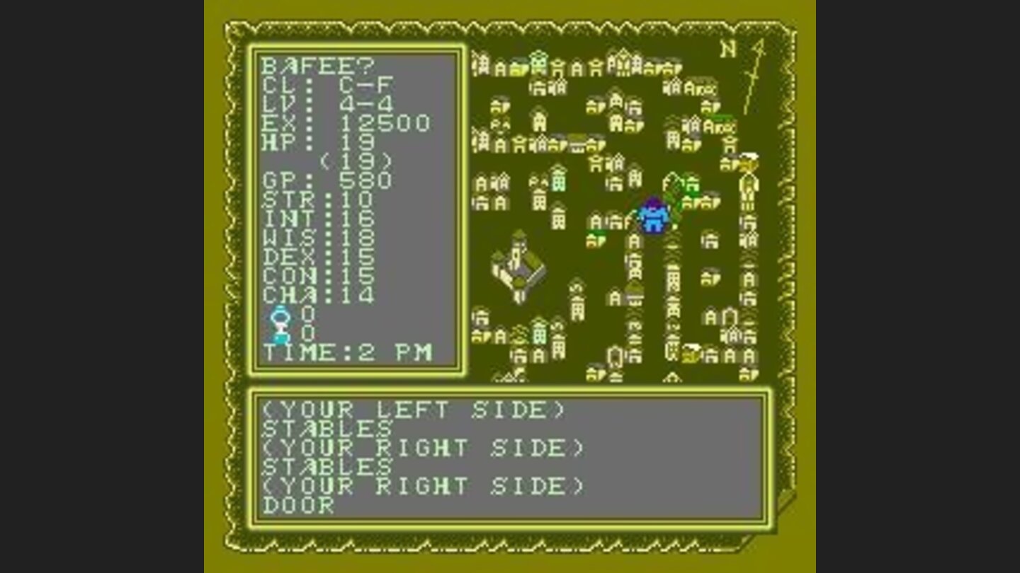 Navigating the city of Hillsfar