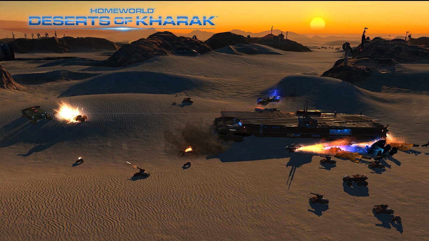 Homeworld: Deserts of KharakVor dem Release wurden kaum Details zum Spiel bekannt.
