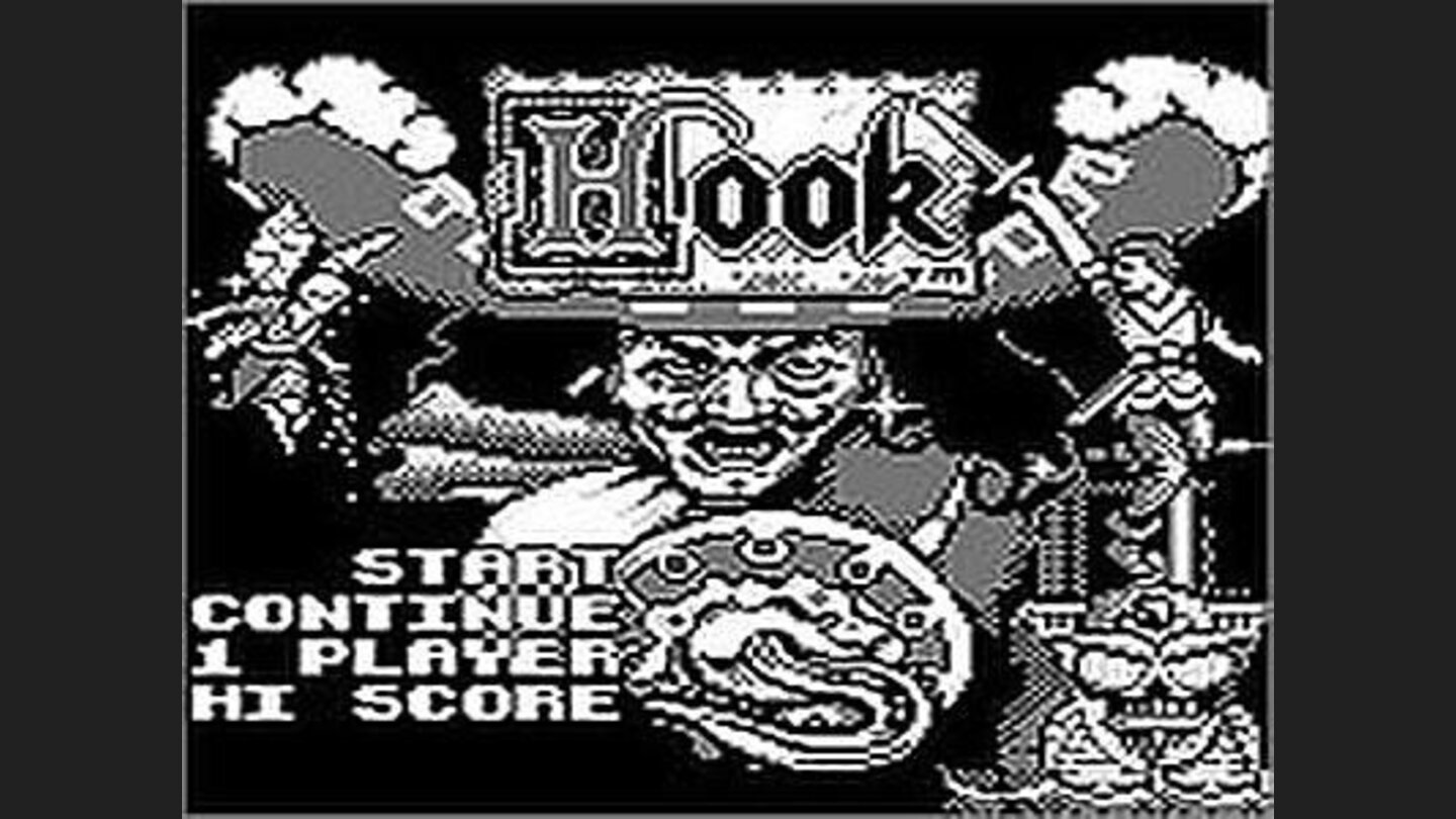 Game Boy version title screen