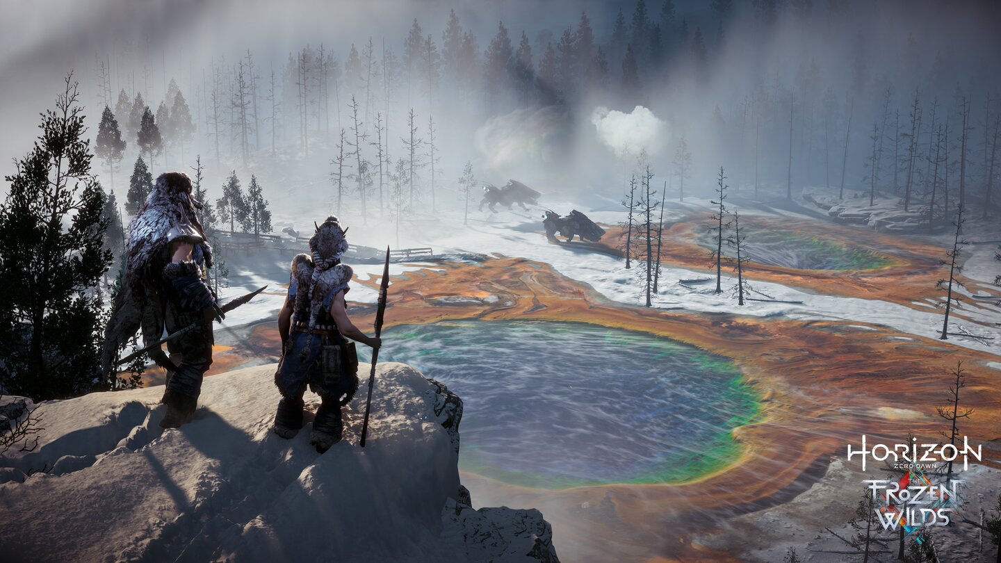 Horizon: Zero Dawn - Screenshots zum DLC »The Frozen Wilds«