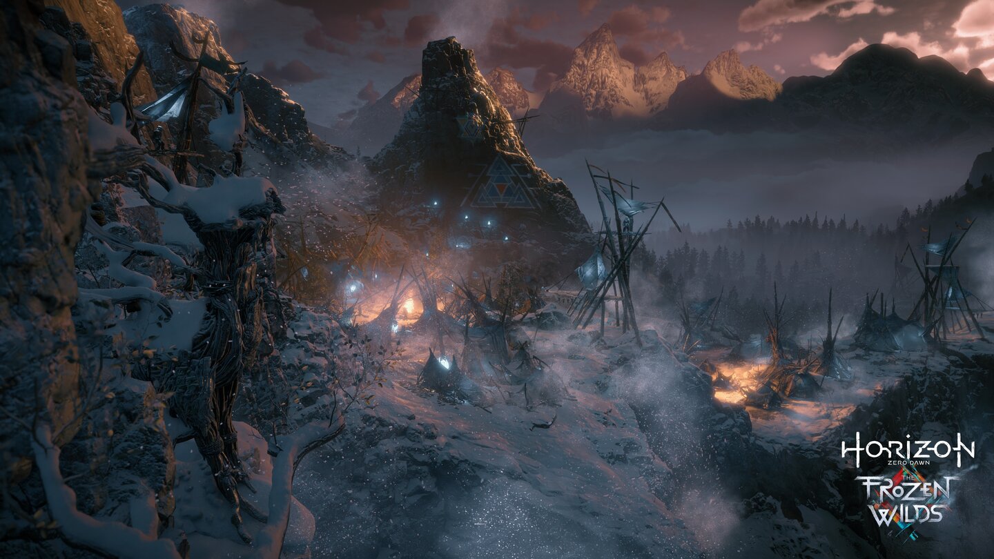 Horizon: Zero Dawn - Screenshots zum DLC »The Frozen Wilds«