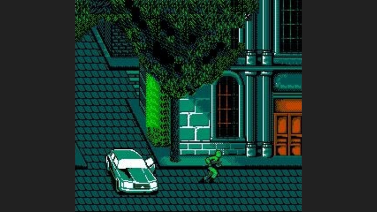 Opening Sequence... an unmarked car pulls up...