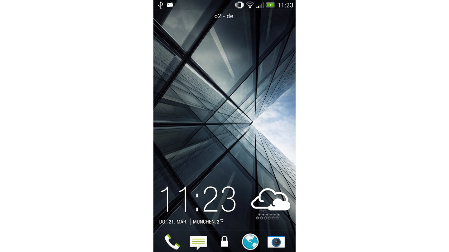 HTC One - Lockscreen