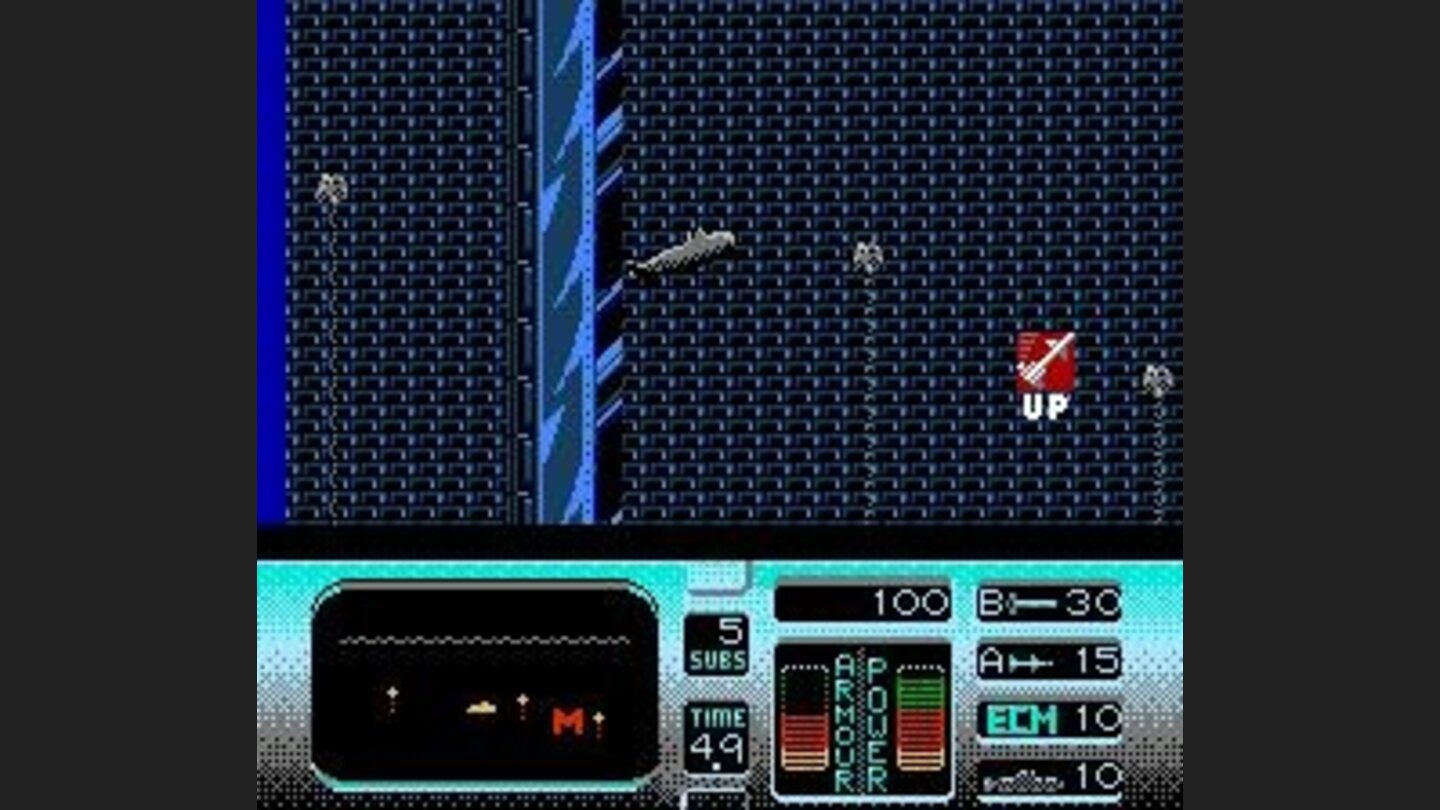 Quickly moving past these underwater locks