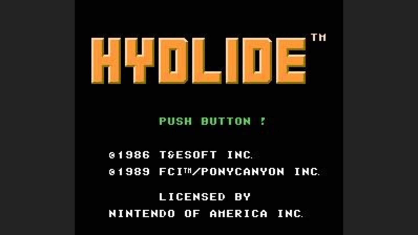Title screen