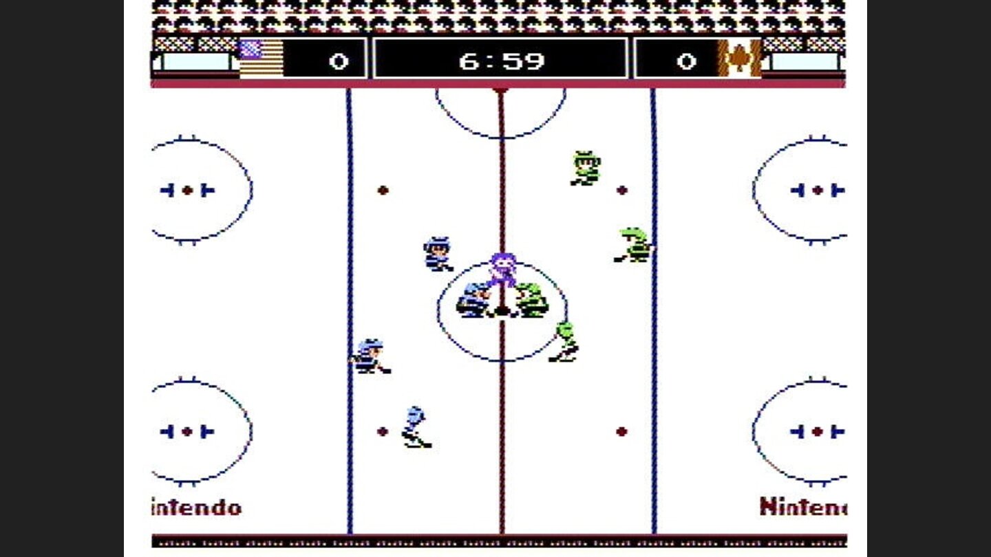 Face off to start the game!