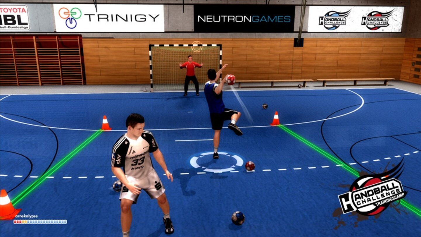 IHF Handball Challenge 2011 - Bilder zum Trainings-Camp-Minispiel