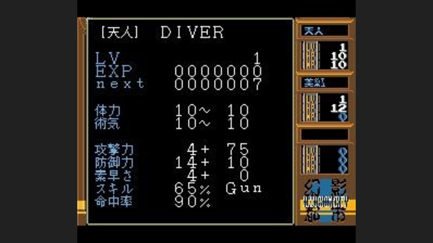 Character information