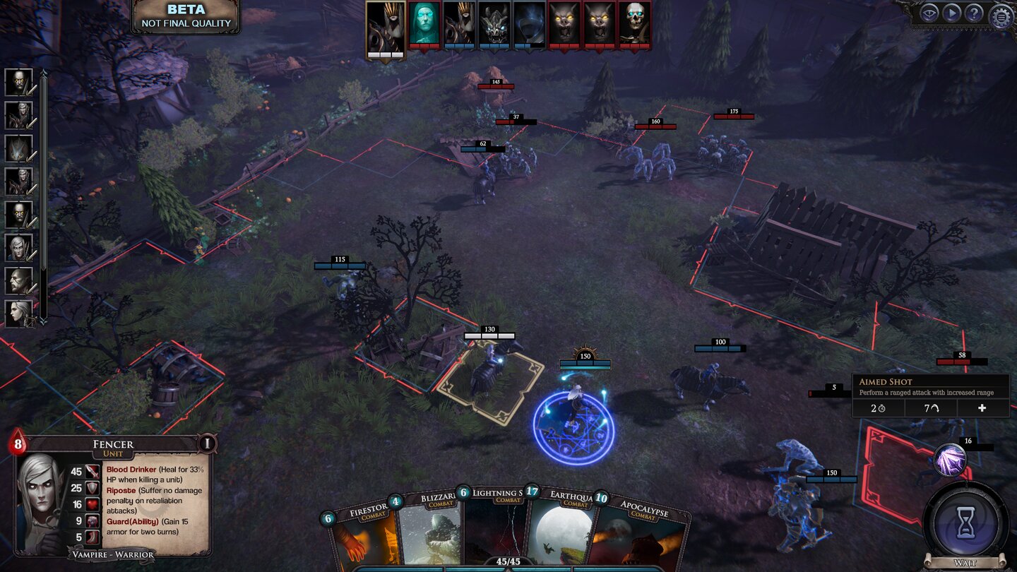 Immortal Realms: Vampire Wars - Screenshot