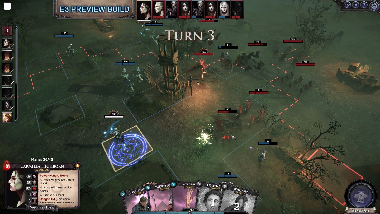 Immortal Realms. Vampire Wars - Screenshots