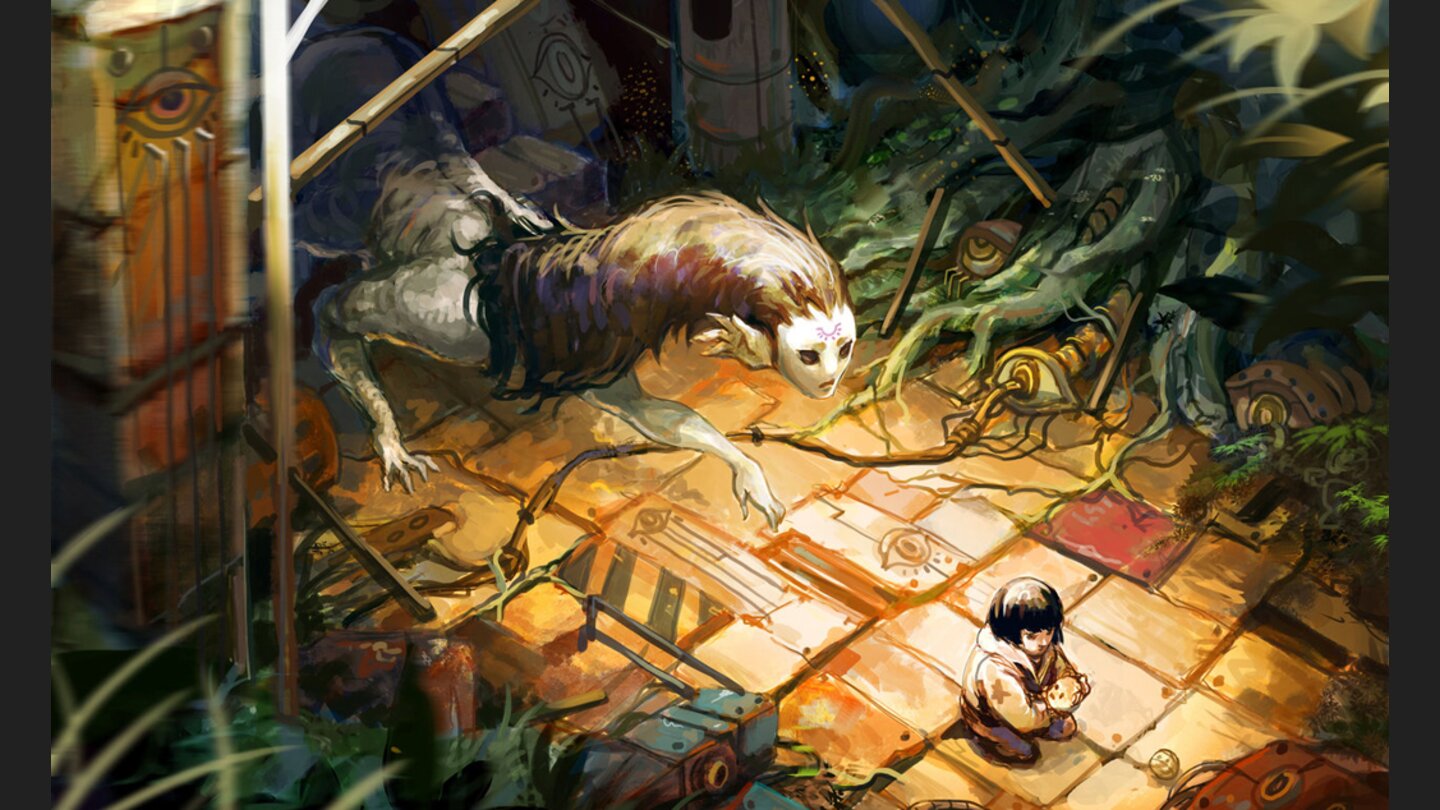 In the Keepers Shadow - Artworks