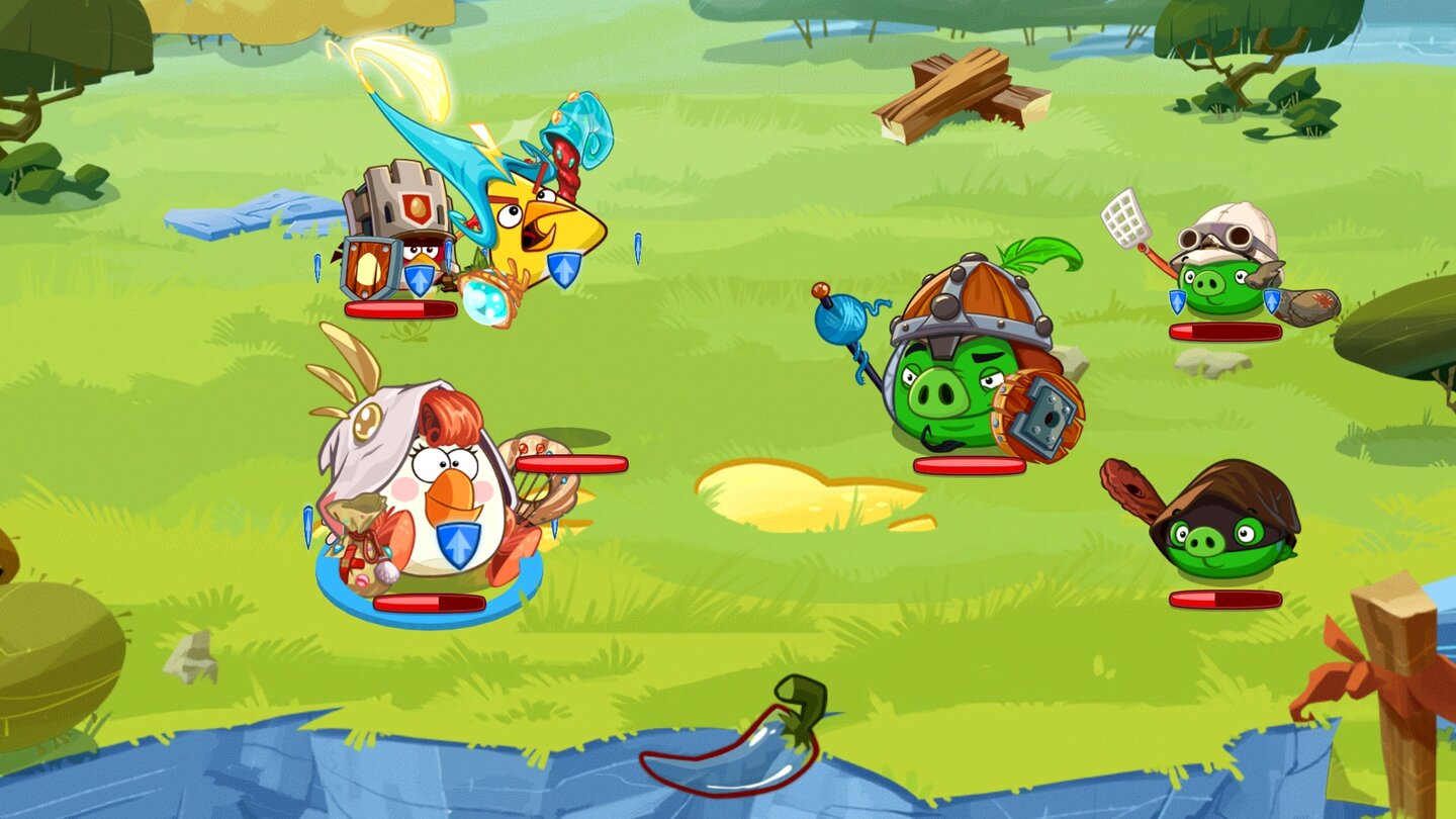Chimera EntertainmentStandort: MünchenMitarbeiter: ca. 40Wichtiges Projekt: Angry Birds Epic (veröffentlicht, iOS, Android, WinPhone)Rollenspiel mit den Angry-Birds-Vögeln.