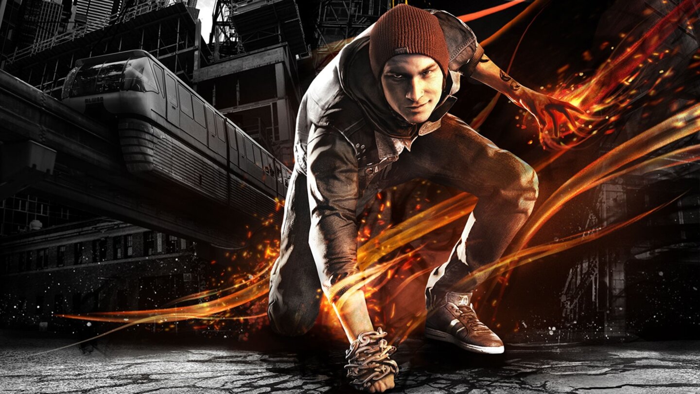 Infamous: Second SonAuch im dritten Teil der PlayStation-exklusiven Superhelden-Reihe erkunden wir wieder eine offene urbane Spielwelt und setzen allerlei Superkräfte ein, um Gegner aus dem Weg zu räumen. Der neue Protagonist in Infamous: Second Son namens Delsin Rowe gerät mit der Organisation D.U.P. aneinander, die Personen mit übermenschlichen Fähigkeiten als Bio-Terroristen brandmarkt, jagt und einsperrt.
Abhängig von unseren Entscheidungen entwickelt sich Delsin entweder zum Helden oder zum Schurken von Seattle, was sich wiederum auf die Reaktionen der Bürger und anderer Mutanten auswirkt - von letzteren erhält er außerdem neue Kräfte. Und auch wenn spielerisch fast alles an die Vorgänger erinnert, bildet das altbewährte Gameplay zusammen mit der grandiosen Grafik ein sehr gelungenes Gesamtpaket.