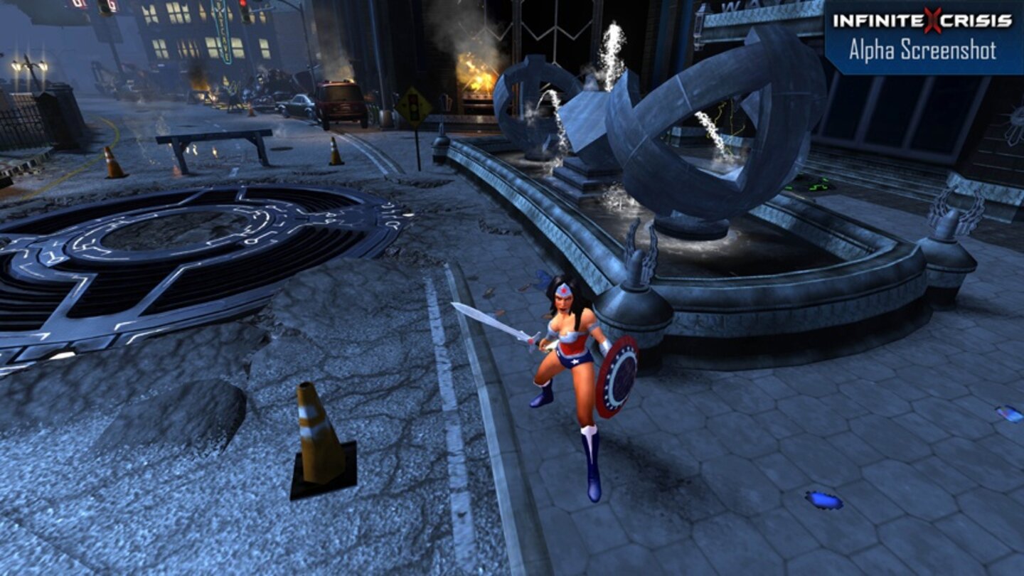 Infinite Crisis - Screenshots aus der Alpha-Version