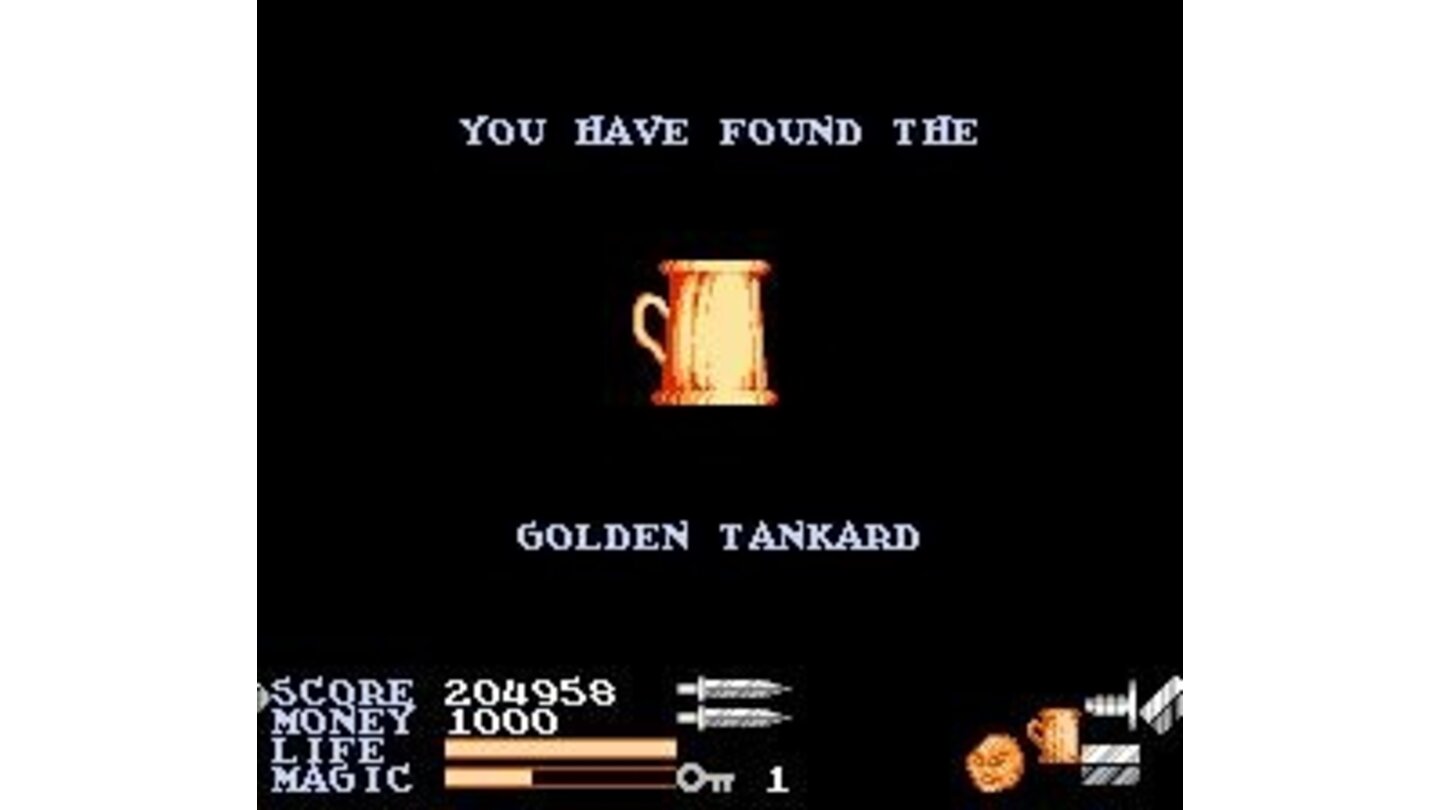 Golden Tankard-- that's the appeasement gift required for that lush, the Bear King.