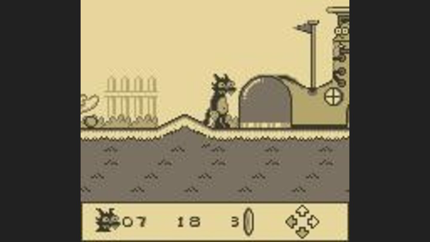 At last... the first hole.