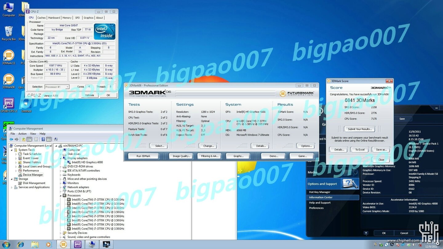 Ivy Bridge Benchmarks
