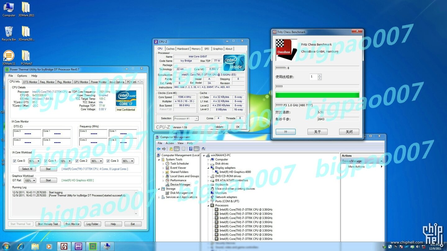 Ivy Bridge Benchmarks