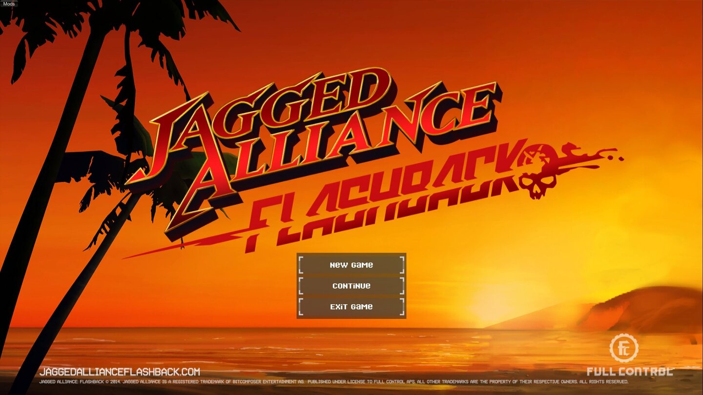 Jagged Alliance: Flashback
Das Hauptmenü ist stimmig und erinnert an Jagged Alliance 2 - Flashback wird das Prequel zum wohl beliebtesten Serienteil.