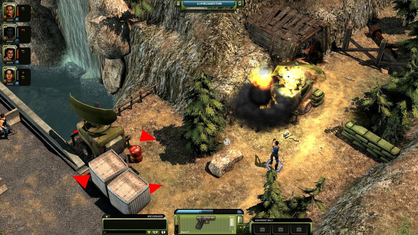 Jagged Alliance OnlineScreenshots aus den drei Multiplayer-Modi.