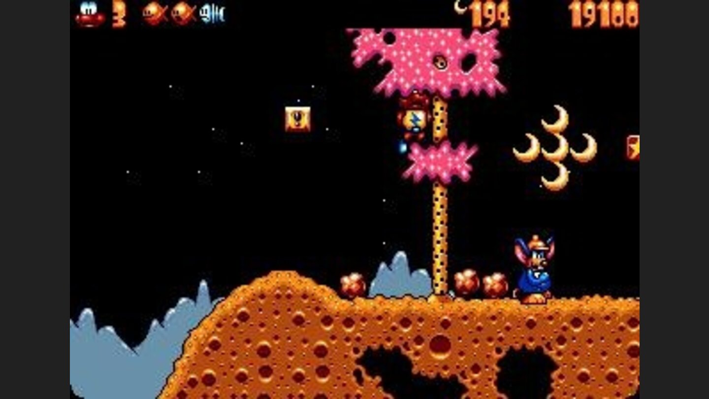 Jumping on trees and discovering secret items