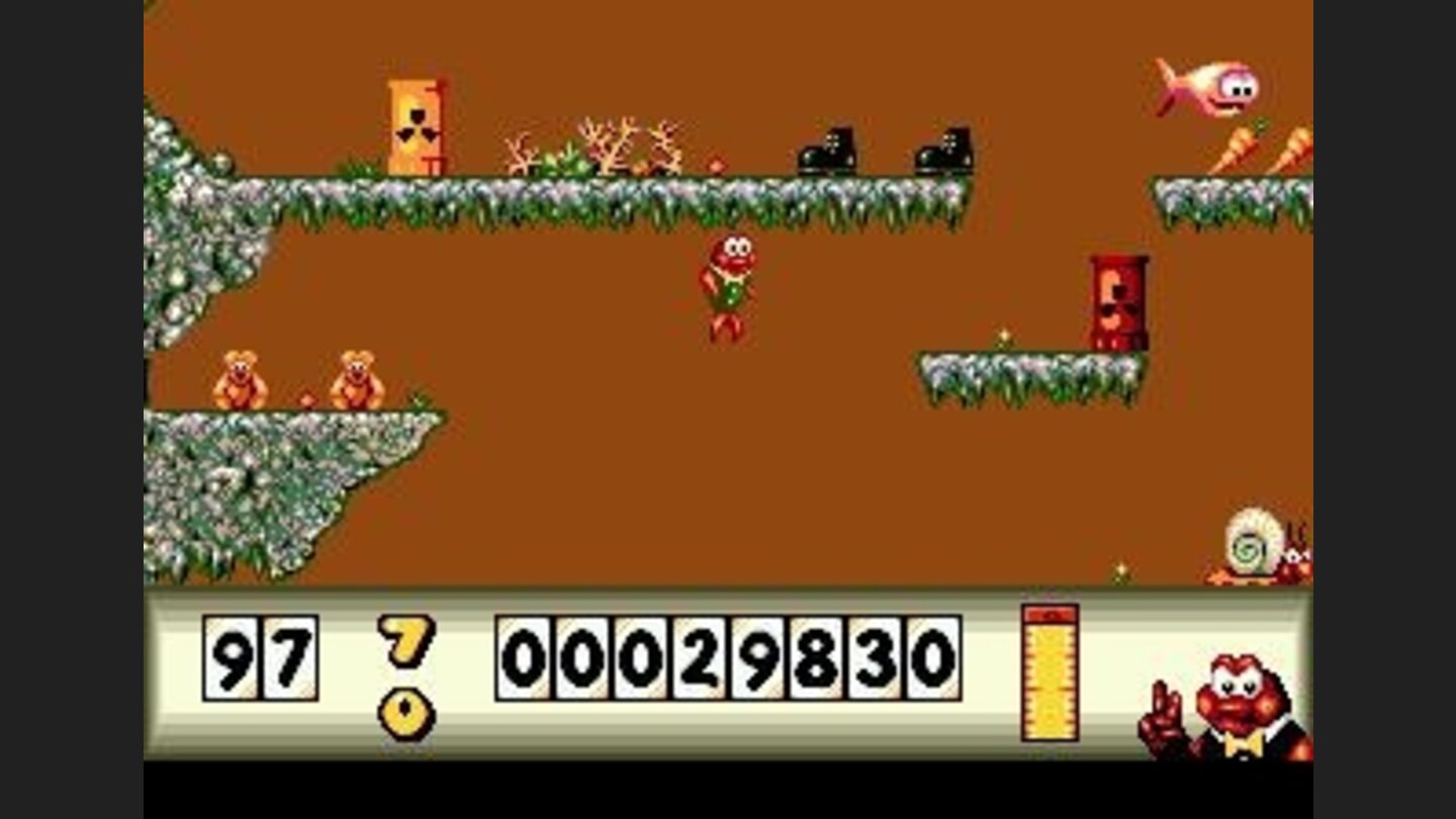 An area infected by radiation: free the innocent fishies