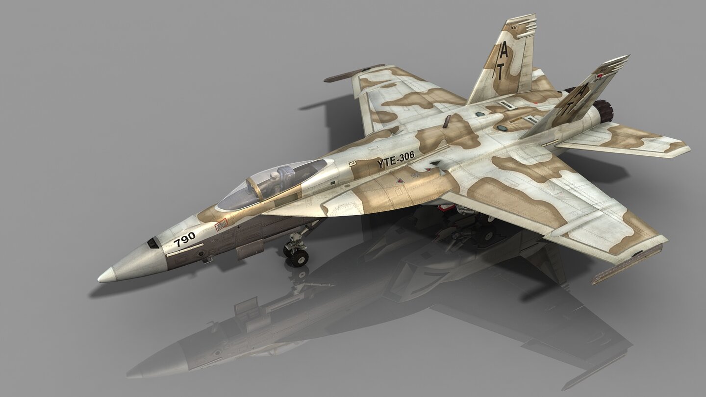 Jane's Advanced Strike Fighters - Render-Grafiken der Jets