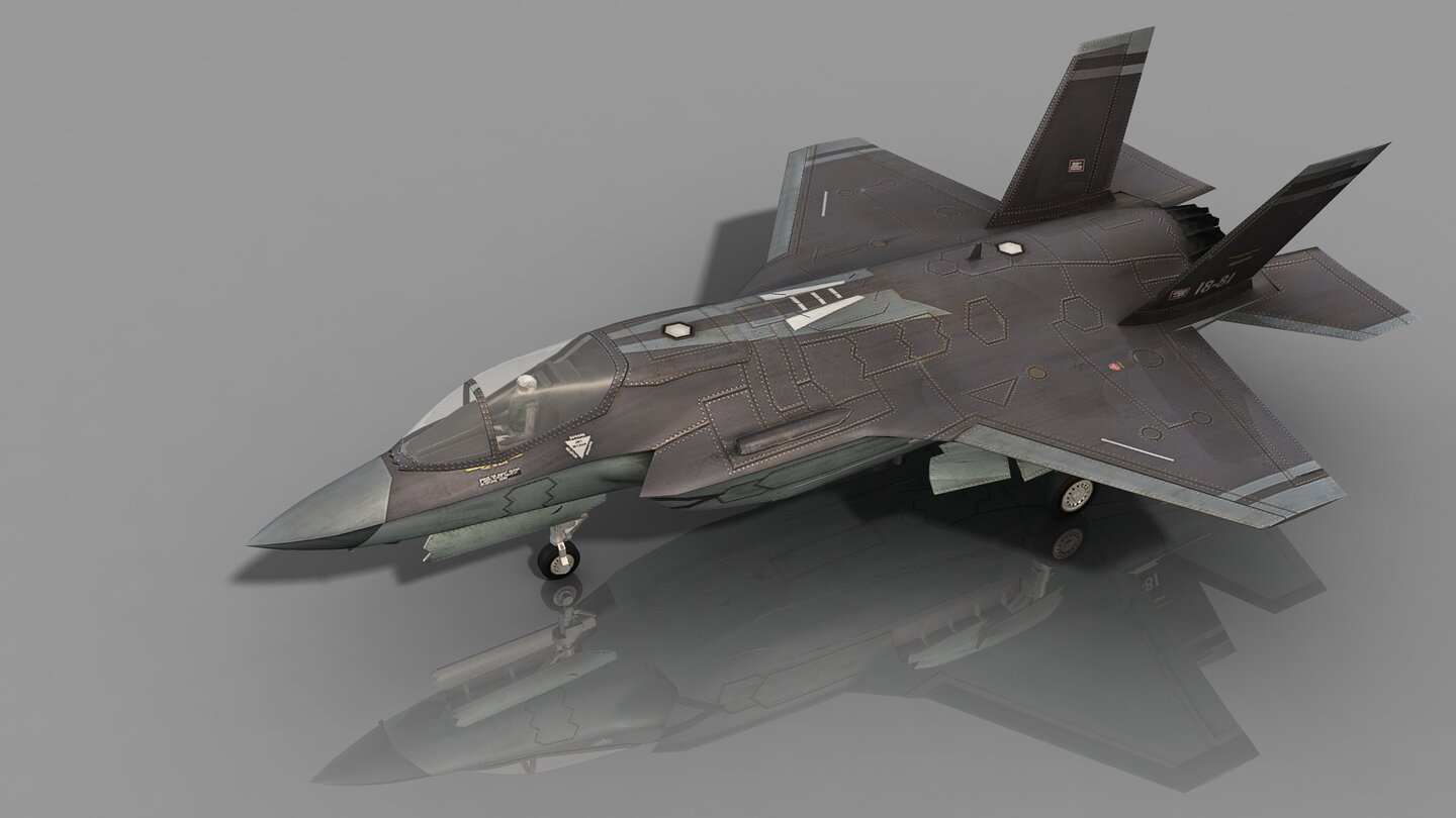 Jane's Advanced Strike Fighters - Render-Grafiken der Jets