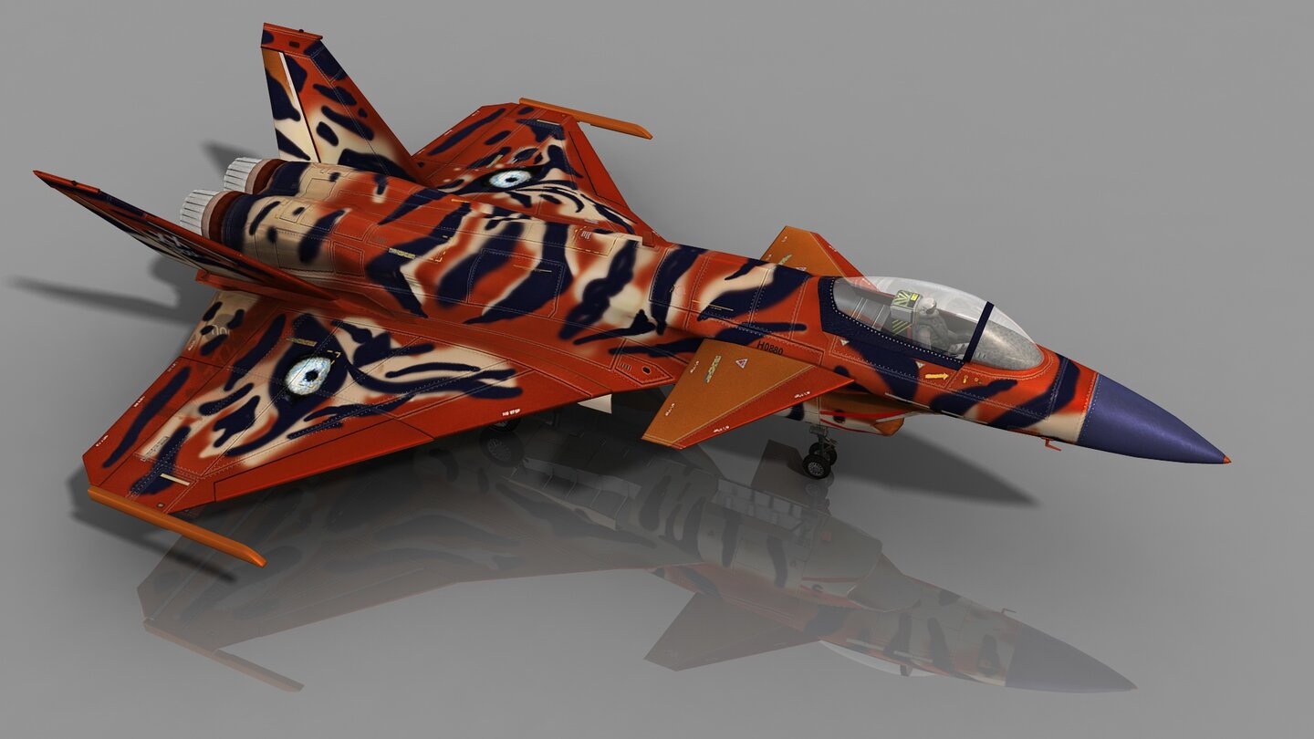 Jane's Advanced Strike Fighters - Render-Grafiken der Jets