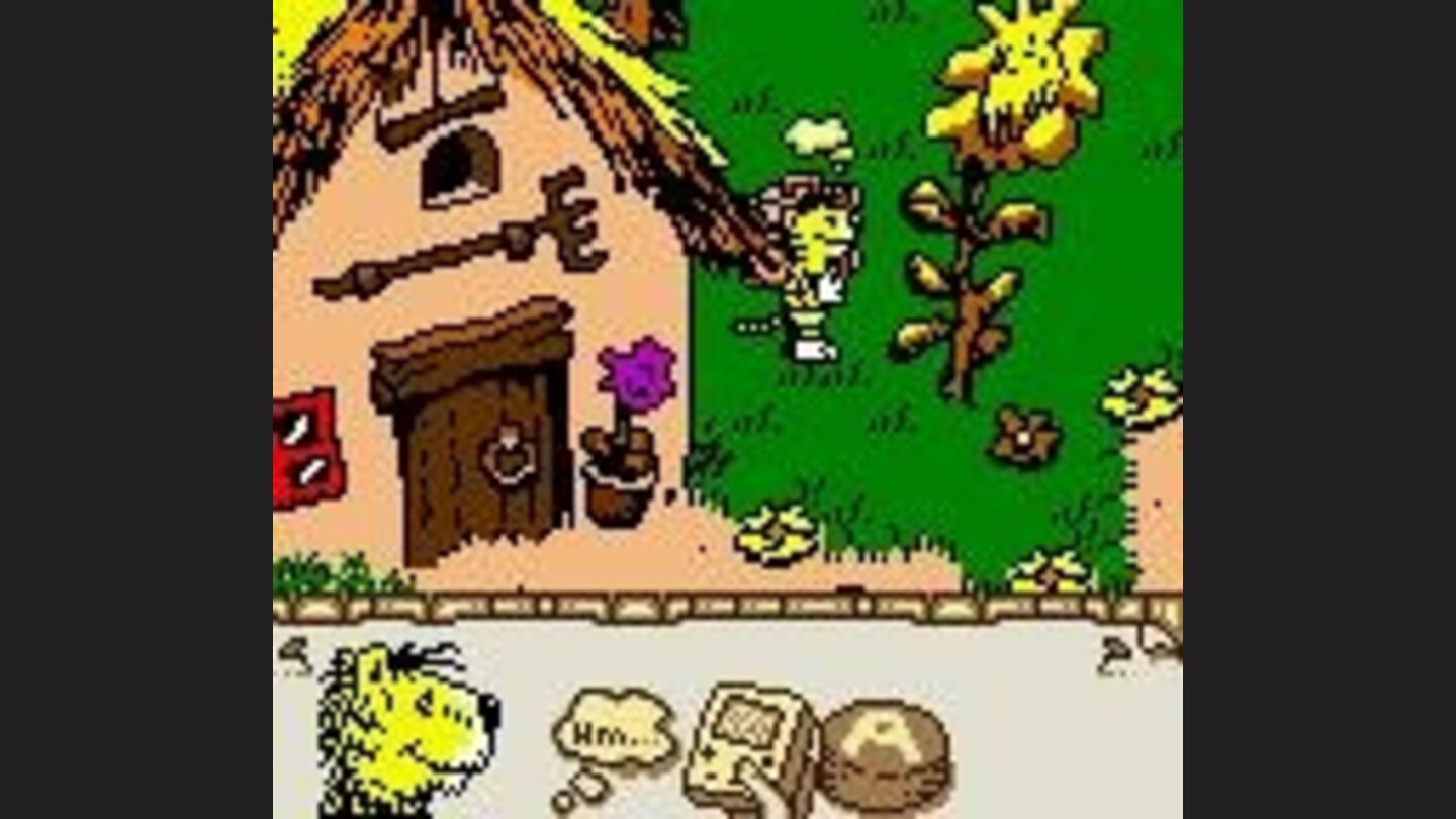 Tiger has to press the A Button to pick up something